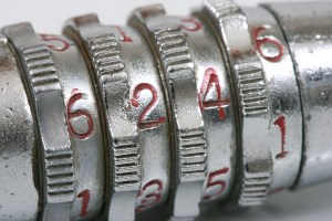 Bicycle combination lock